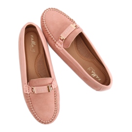Rose Mocassins Femme FM3024 Rose Rose Mocassins Femme FM3024 Rose