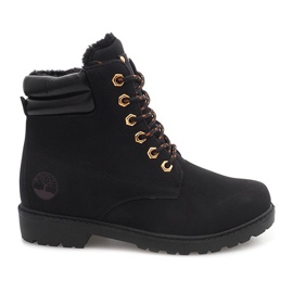 Bottes en bois isolées BED01 Noir le noir