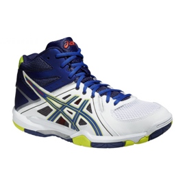 Chaussures d'intérieur Asics Gel-Task Mt M B506Y-0142 multicolore blanche