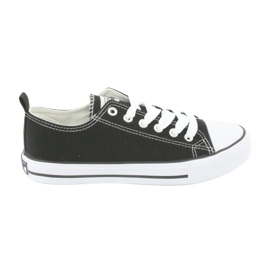 American Club Baskets à égalité classiques LH04 / 22 Black le noir