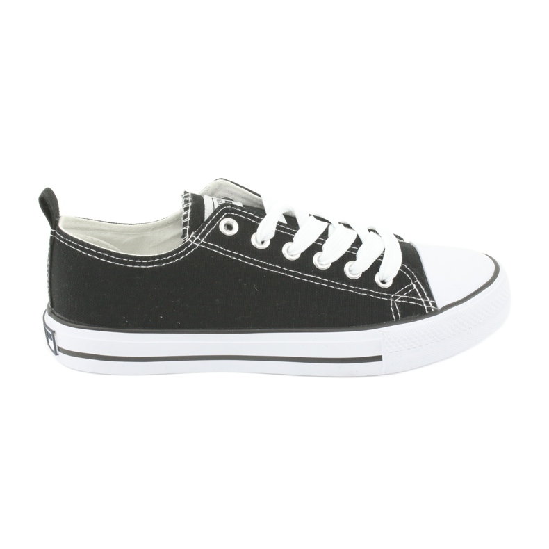 American Club Baskets à égalité classiques LH04 / 22 Black le noir