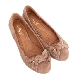 Ballerines beiges FM217-13 Kaki
