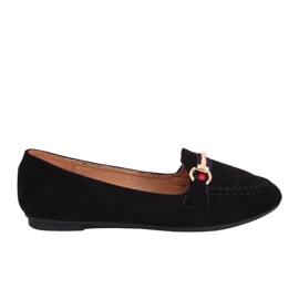 Mocassins femme noirs B2027 Noir