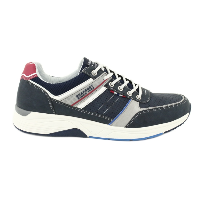 Chaussures de sport ADI American Club RH07 rouge bleu marin gris