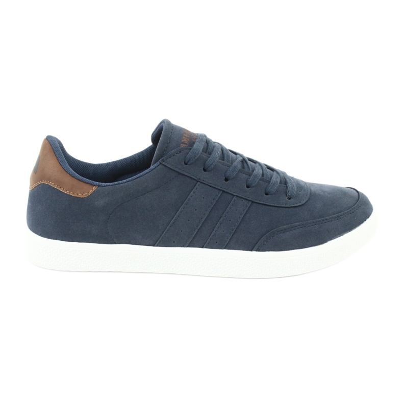 Baskets de sport pour hommes American Club WT24 bleu marin