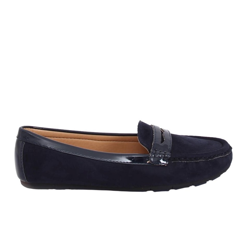 Mocassins femme bleu marine FM2958-3 Bleu