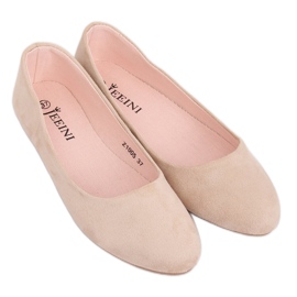 Ballerines beiges lisses Z1005 Beige Ballerines beiges lisses Z1005 Beige