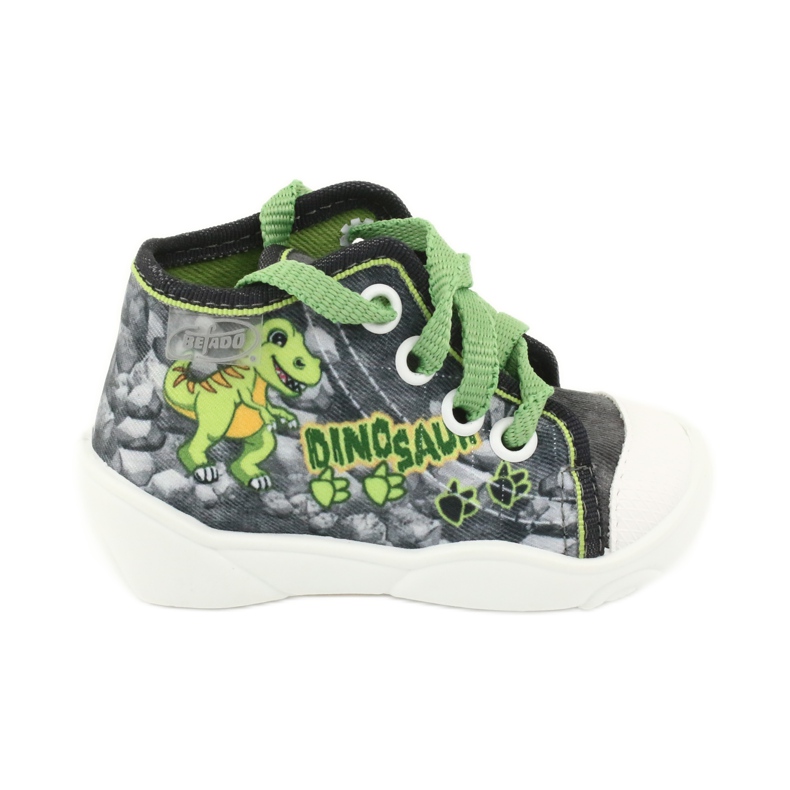 Chaussures enfant Befado 218P058 gris vert