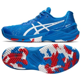 Asics Sky Elite Ff LE W 1052A032-400 multicolore bleu Asics Sky Elite Ff LE W 1052A032-400 multicolore bleu