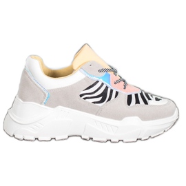 SHELOVET Baskets mode multicolore