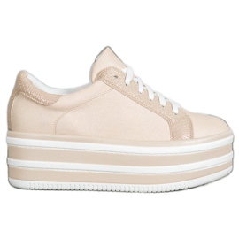 Seastar Baskets sur la plateforme de mode brun