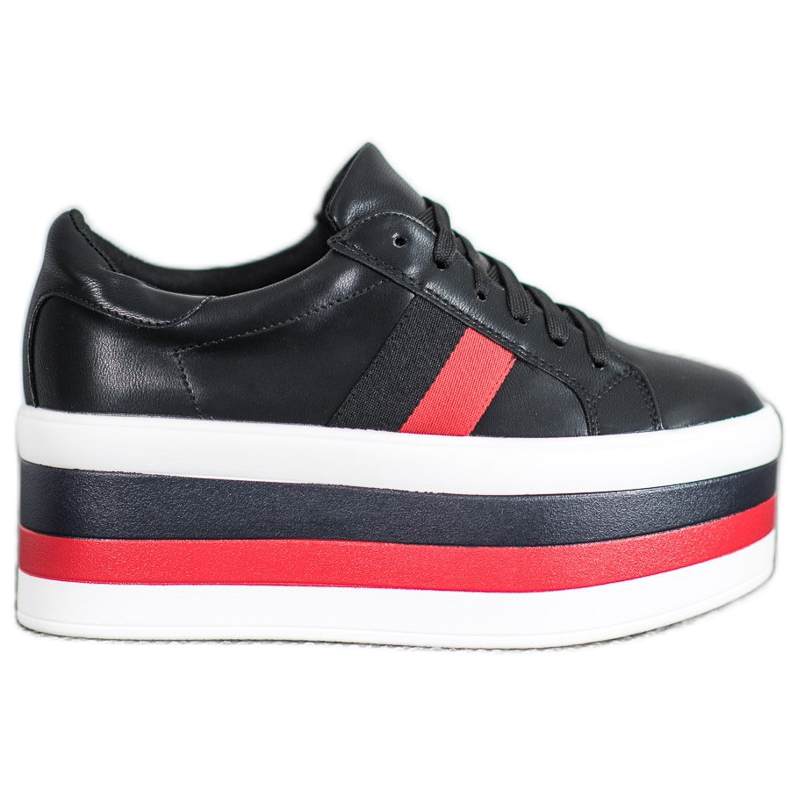 Seastar Chaussures sur la plateforme de mode noir multicolore