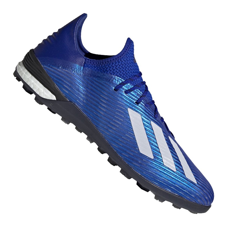 Chaussures Adidas X 19.1 Tf M EG7136 bleu bleu Chaussures Adidas X 19.1 Tf M EG7136 bleu bleu