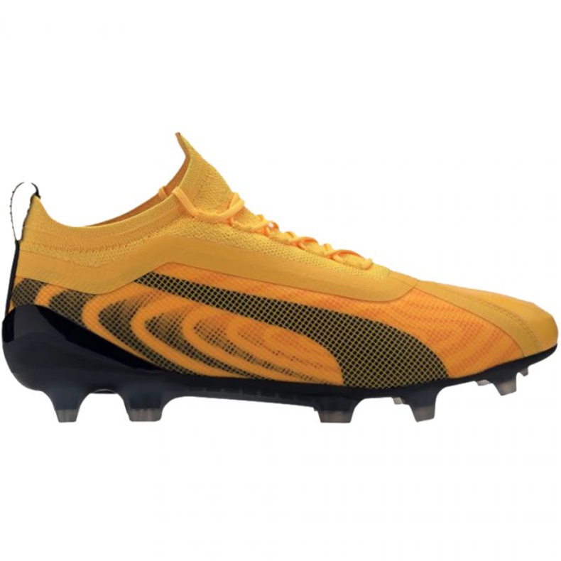 Chaussures de football Puma One 20.1 Fg Ag Ultra M 105743 01 jaune jaunes