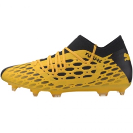 Chaussures de foot Puma Future 5.3 Netfit Fg Ag M 105756 03 jaune jaune
