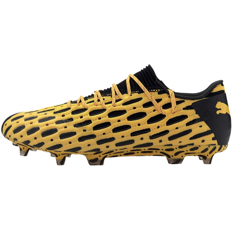 Chaussures de foot Puma Future 5.1 Netfit Low Fg Ag M 105791 02 jaune jaune