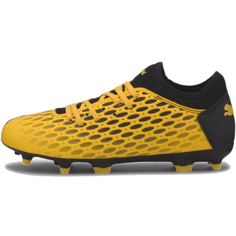 Chaussures de football Puma Future 5.4 Fg Ag Jr 105810 03 jaune jaune