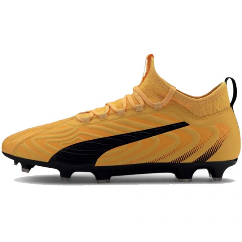 Chaussures de football Puma One 20.3 Fg Ag M 105826 01 jaune jaune