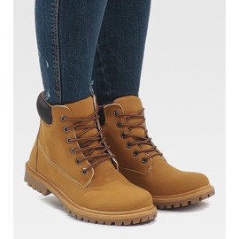 B788 Trappeurs en bois jaune