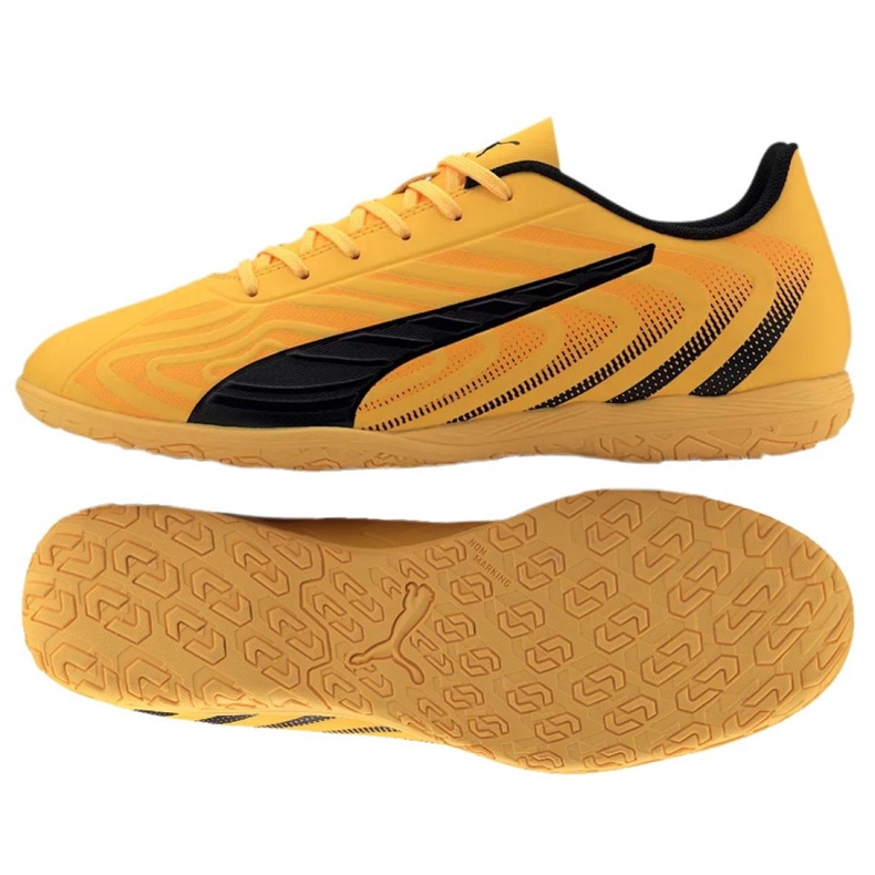 Chaussures d'intérieur Puma One 20.4 It M 105834 01 jaune jaune