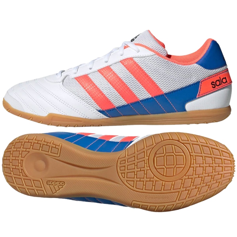 Chaussures d'intérieur adidas Super Sala In M FV2560 blanche blanche