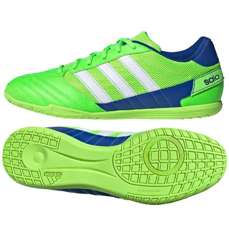 Chaussures d'intérieur adidas Super Sala In M FV2564 vert vert Chaussures d'intérieur adidas Super Sala In M FV2564 vert vert