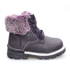 Bottes violettes pour enfant