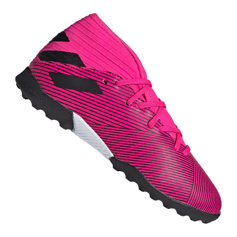Chaussures Adidas Nemeziz 19.3 Tf Jr F99944 rose multicolore