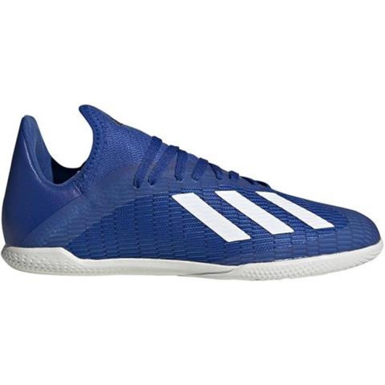 Chaussures d'intérieur adidas X 19.3 In Jr EG7170 bleu bleu