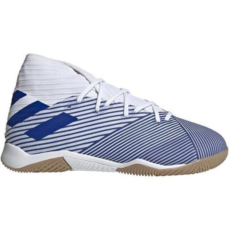 Chaussures indoor adidas Nemeziz 19.3 In Jr EG7241 multicolore blanc