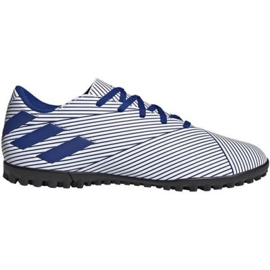 Chaussures de foot Adidas Nemeziz 19.4 Tf M FV3315 multicolore blanche Chaussures de foot Adidas Nemeziz 19.4 Tf M FV3315 multicolore blanche