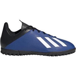 Chaussures de foot Adidas X 19.4 Tf Jr FV4662 bleu bleu