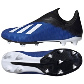 Chaussures de foot Adidas X 19.3 Ll Fg M EG7178 bleu bleu
