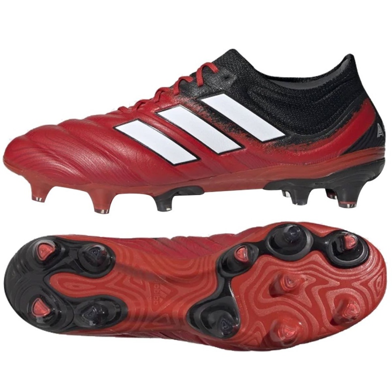 Chaussures de football Adidas Copa 20.1 Fg M EF1948 multicolore rouge Chaussures de football Adidas Copa 20.1 Fg M EF1948 multicolore rouge