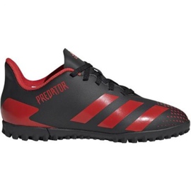 Chaussures de foot Adidas Predator 20.4 Tf Jr EF1956 multicolore le noir Chaussures de foot Adidas Predator 20.4 Tf Jr EF1956 multicolore le noir