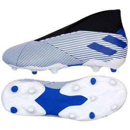 Chaussures de foot Adidas Nemeziz 19.3 Ll Fg Jr EH0018 blanche blanche