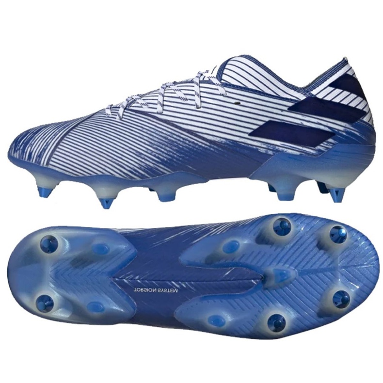 Chaussures de foot Adidas Nemeziz 19.1 Sg M FU8497 bleu bleu