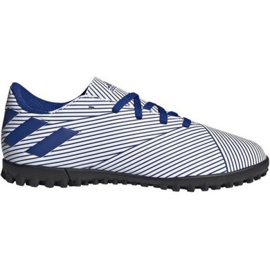 Chaussures de foot Adidas Nemeziz 19.4 Tf Jr FV3313 multicolore bleu Chaussures de foot Adidas Nemeziz 19.4 Tf Jr FV3313 multicolore bleu