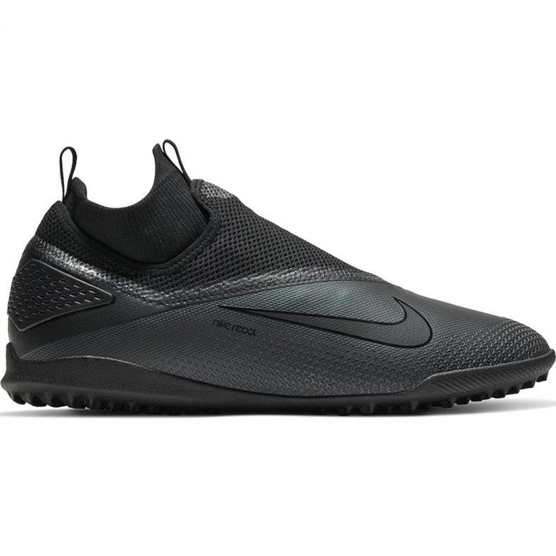 Chaussure de football Nike React Phantom Vsn 2 Pro Df Tf M CD4174-010 le noir le noir