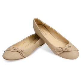Ballerines Avec Noeud 816 Taupe multicolore