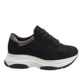 Chaussures de sport noires 99-17