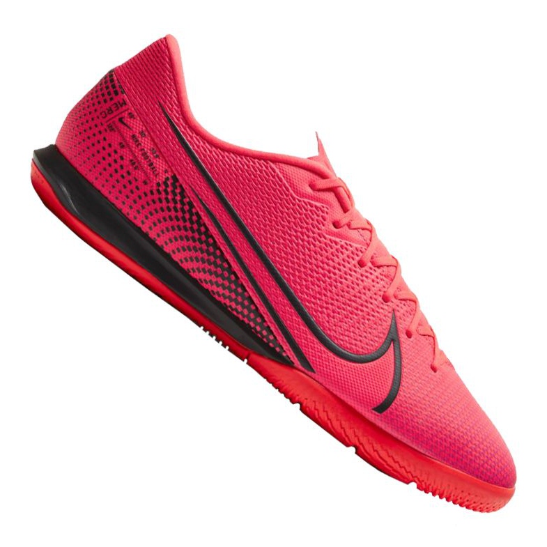 Chaussure Nike Vapor 13 Academy Ic M AT7993-606 rose oranges et rouges