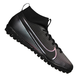Nike Superfly 7 Academy Tf Jr AT8143-010 le noir le noir