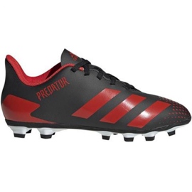 Chaussures de foot Adidas Predator 20.4 FxG Jr EF1931 multicolore le noir