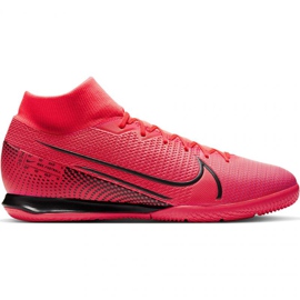 Nike Mercurial Superfly 7 Academy Ic M AT7975-606 chaussures d'intérieur rouge rouge