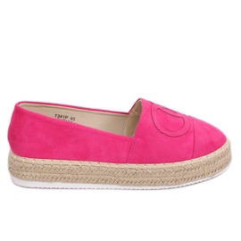 Espadrilles Fuchsia T341P Fushia rose