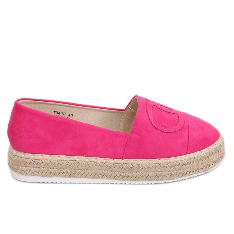 Espadrilles Fuchsia T341P Fushia rose