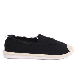 Espadrilles femme noires NB273P Noir