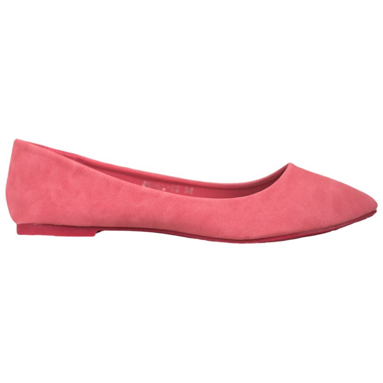 Goodin Ballerines Roses Avec Eco Cuir Goodin Ballerines Roses Avec Eco Cuir