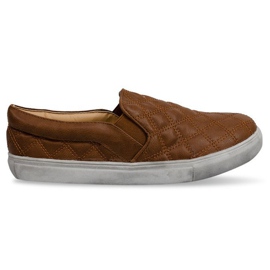 Slip On Matelassé 9033 Camel brun Slip On Matelassé 9033 Camel brun